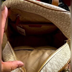 Beautiful Abbey Style Michael Kors backpack. New with tags.